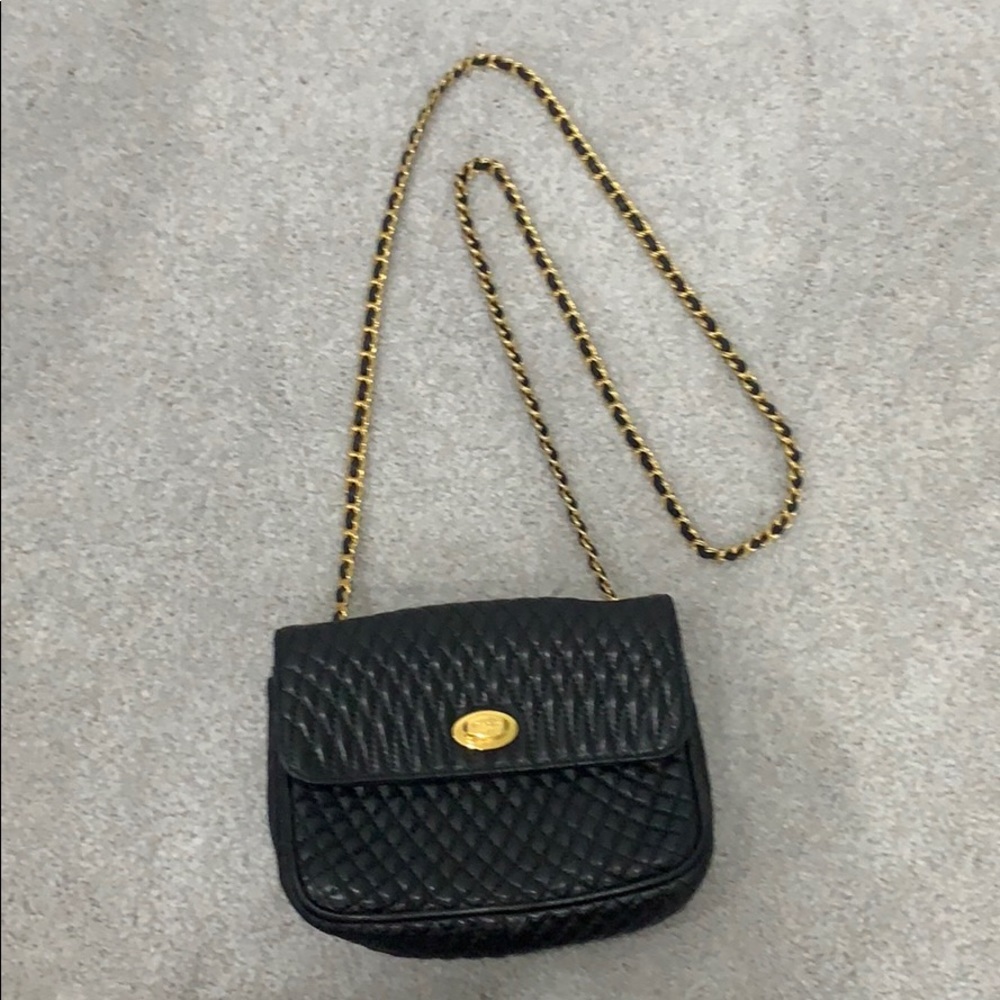 BALLY quilted leather bag